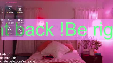 Snapshot of xo_sadie chatting on February 2025 07:52:01 AM Xo Sadie online show from February 2025 07:52:01 AM