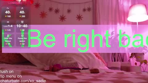 Snapshot of xo_sadie chatting on March 2025 05:53:01 AM Xo Sadie online show from March 2025 05:53:01 AM