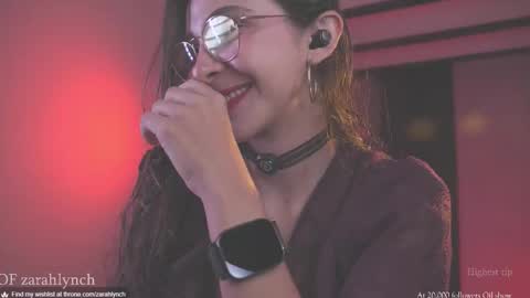 Snapshot of zarahlynch chatting on November 2025 12:41:01 AM Miss Lynch Next show 2911 online show from November 2025 12:41:01 AM