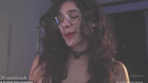 Snapshot of zarahlynch chatting on December 2025 01:21:02 AM Miss Lynch Next show 2911 online show from December 2025 01:21:02 AM