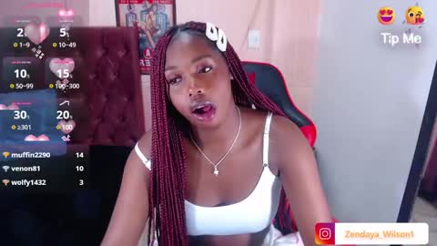 Snapshot of zendaya_wilson1 chatting on February 2025 08:39:01 AM Zendaya Wilson online show from February 2025 08:39:01 AM