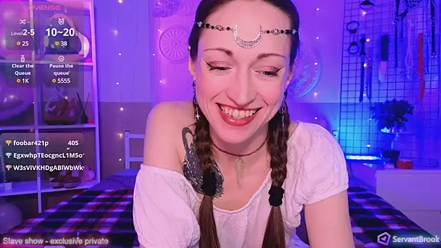 Snapshot of ServantBrook chatting on February 2025 12:17:02 PM ServantBrook online show from February 2025 12:17:02 PM