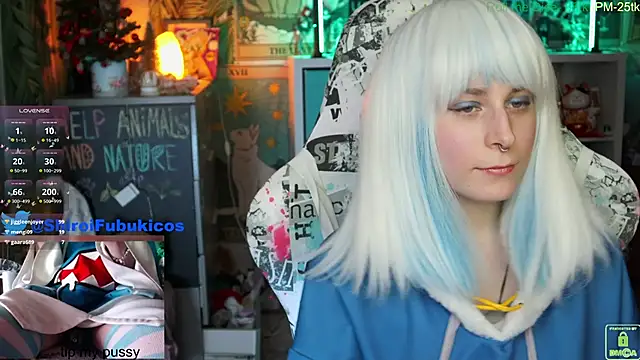 ShiroiFubuki online show from January 2025 06:59:02 PM