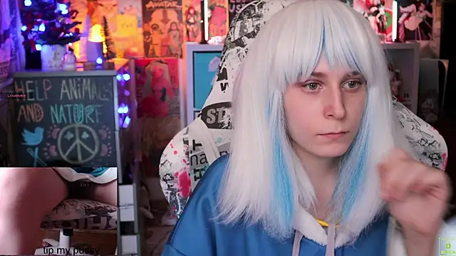 ShiroiFubuki online show from January 2025 04:55:02 PM