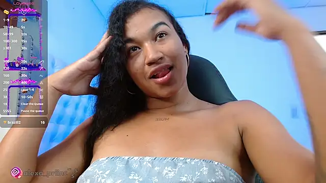 Alexa priincess online show from February 2025 07:03:01 PM