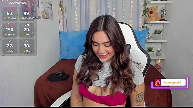 Snapshot of HazzelGray chatting on February 2025 04:14:01 PM HazzelGray online show from February 2025 04:14:01 PM