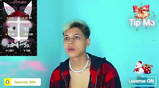 Liamscott  online show from December 2024 11:25:01 PM