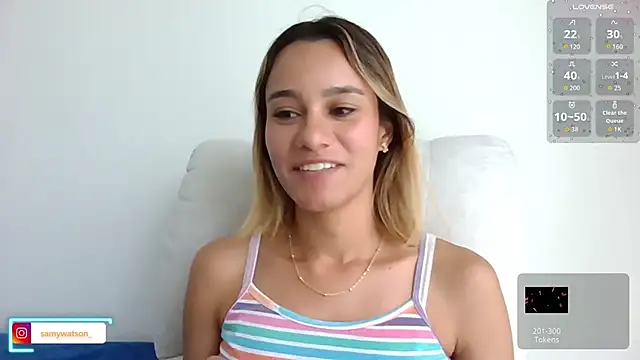 Snapshot of SamanthaWatson chatting on March 2026 10:49:02 PM SamanthaWatson online show from March 2026 10:49:02 PM