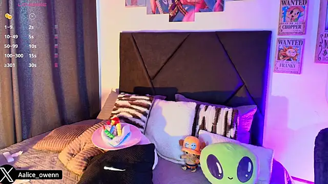 Snapshot of Aliceowenn chatting on February 2026 08:01:02 PM Aliceowenn online show from February 2026 08:01:02 PM