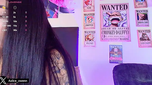 Snapshot of Aliceowenn chatting on February 2026 06:59:01 PM Aliceowenn online show from February 2026 06:59:01 PM