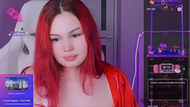 Snapshot of MissClarks chatting on March 2025 02:10:01 PM MissClarks online show from March 2025 02:10:01 PM