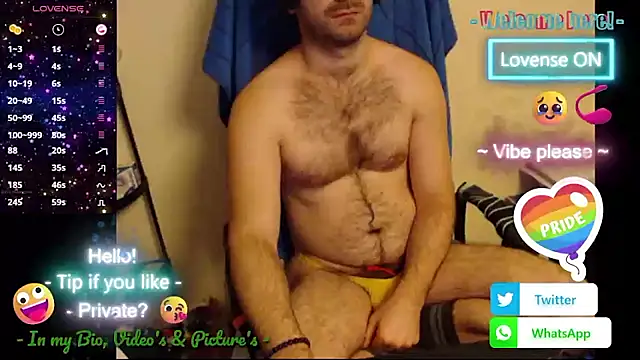 RealManHaveHairy online show from November 2025 05:40:02 AM