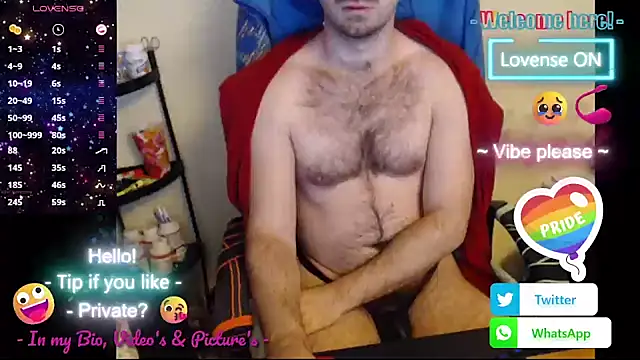 RealManHaveHairy online show from December 2025 05:02:02 AM