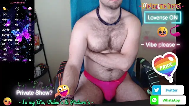 Snapshot of RealManHaveHairy chatting on February 2026 08:40:02 AM RealManHaveHairy online show from February 2026 08:40:02 AM