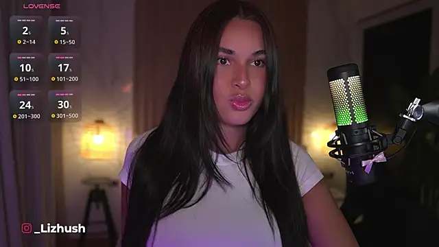 Snapshot of Lizhush_ chatting on January 2025 05:20:01 PM Lizhush online show from January 2025 05:20:01 PM