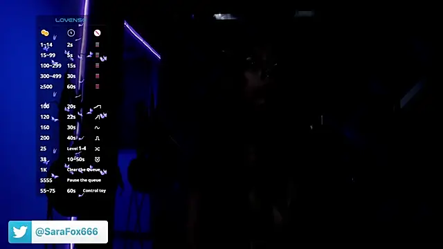 Sara Foxx1 online show from October 2025 08:06:02 PM