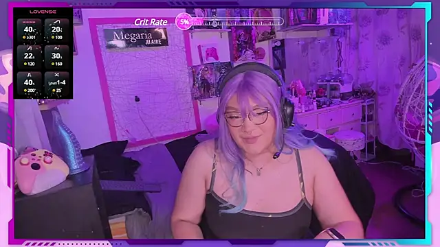 MegariaB online show from February 2025 03:59:01 AM