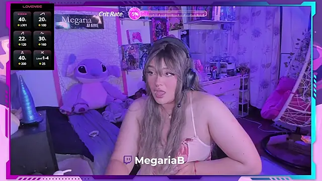 MegariaB online show from February 2025 04:36:02 AM