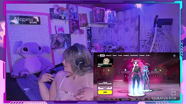 MegariaB online show from February 2025 07:37:01 AM