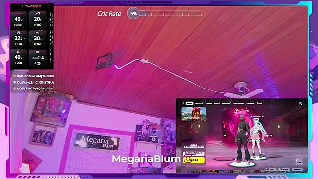 MegariaB online show from February 2025 07:54:02 AM