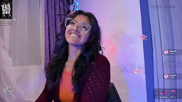 Snapshot of witchviolet chatting on December 2024 12:08:02 AM witchviolet online show from December 2024 12:08:02 AM