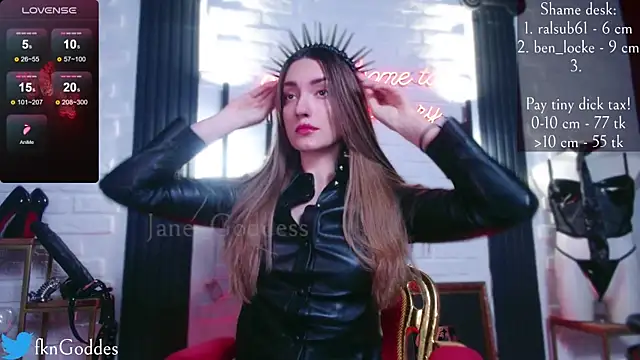 Snapshot of Jane_Goddess chatting on January 2025 08:07:02 PM Jane Goddess online show from January 2025 08:07:02 PM