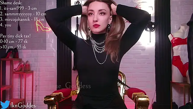 Snapshot of Jane_Goddess chatting on March 2025 06:34:01 PM Jane Goddess online show from March 2025 06:34:01 PM