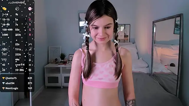 Lil Amelie online show from February 2025 11:55:02 PM