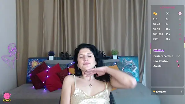 Alianna Solo Kisses online show from March 2025 03:25:02 PM