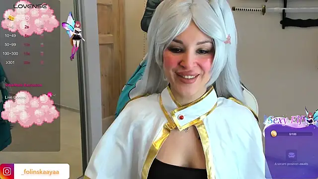 folinskayyya online show from January 2025 07:31:01 AM