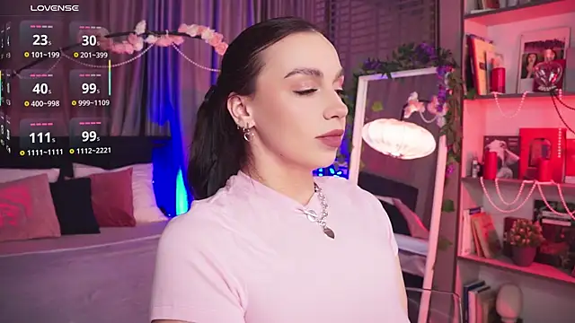 Snapshot of LunaNight chatting on February 2025 02:25:01 AM LunaNight online show from February 2025 02:25:01 AM