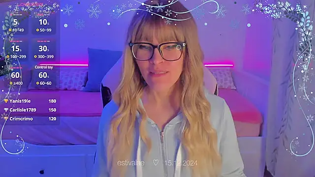 estivalae online show from December 2024 08:25:02 PM