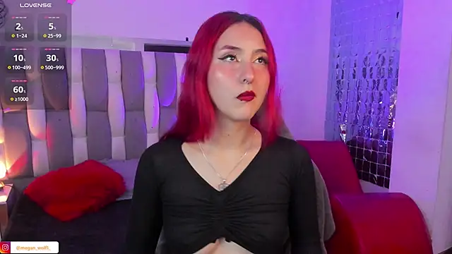 Snapshot of Megan_wolf1_ chatting on January 2025 04:41:01 AM Megan wolf1  online show from January 2025 04:41:01 AM