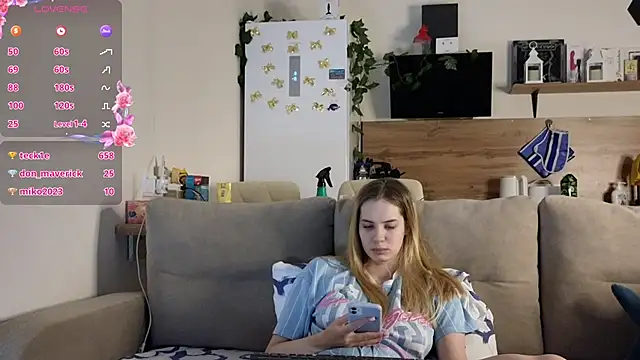 Girl alone home online show from March 2025 04:39:02 AM