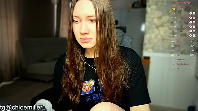 Snapshot of ChloeMillerMeow chatting on January 2025 08:08:02 AM ChloeMillerMeow online show from January 2025 08:08:02 AM