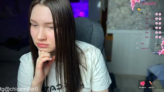 Snapshot of ChloeMillerMeow chatting on February 2025 09:15:01 PM ChloeMillerMeow online show from February 2025 09:15:01 PM