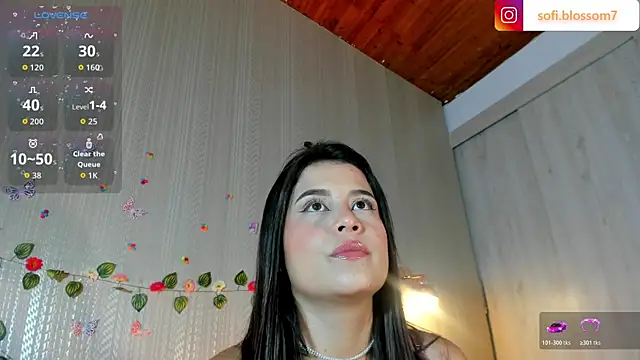 Sofi Blossom online show from July 2026 09:06:02 PM