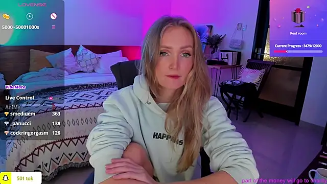 PrincessVS online show from January 2025 04:45:01 PM