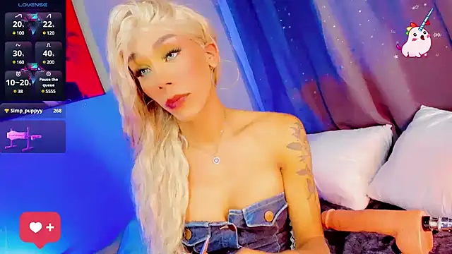 Alexa Chanell Oficial online show from March 2025 03:34:01 AM