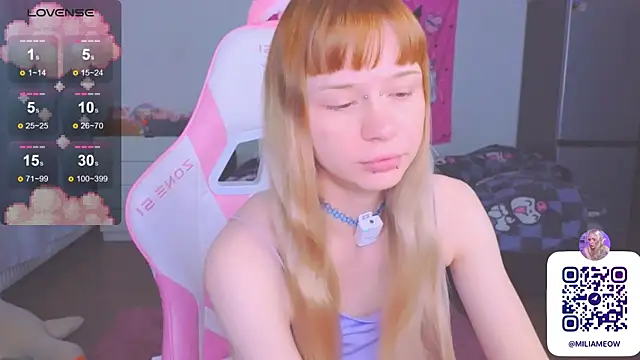 Milia Parker online show from November 2025 07:35:01 PM