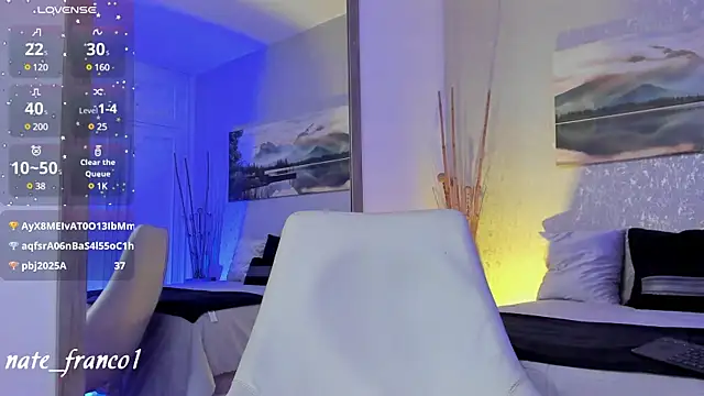 Snapshot of Nate_franco chatting on February 2025 02:16:01 AM Nate franco online show from February 2025 02:16:01 AM