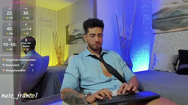 Snapshot of Nate_franco chatting on February 2025 11:02:01 AM Nate franco online show from February 2025 11:02:01 AM