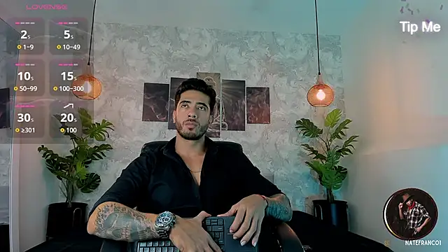 Snapshot of Nate_franco chatting on October 2025 03:31:02 AM Nate franco online show from October 2025 03:31:02 AM