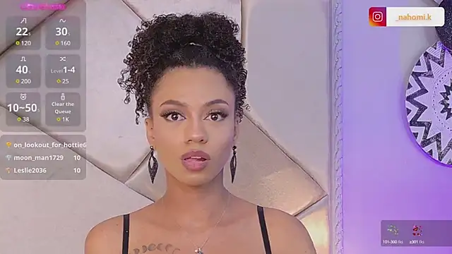 Snapshot of Nahomi_King chatting on January 2025 04:08:01 PM Nahomi King online show from January 2025 04:08:01 PM