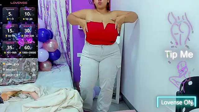 Alanna hot3 online show from January 2025 02:29:01 AM