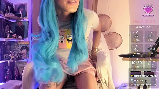 Snapshot of BarbieVenus chatting on March 2025 10:55:01 AM BarbieVenus online show from March 2025 10:55:01 AM