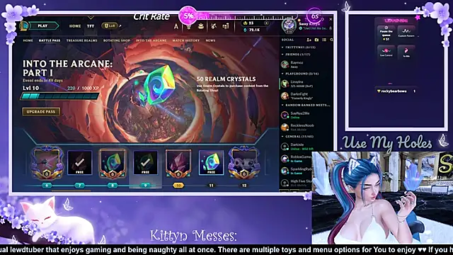 Snapshot of SassyKittyn chatting on December 2024 06:15:01 AM SassyKittyn online show from December 2024 06:15:01 AM