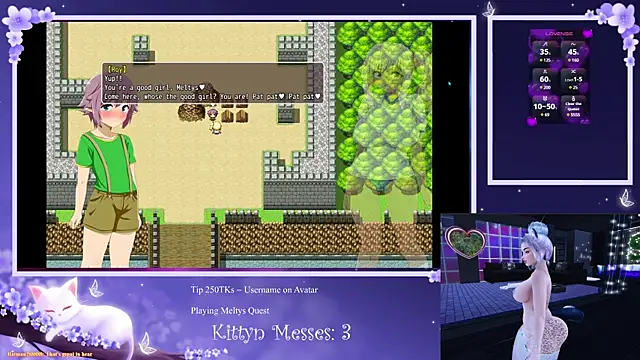 Snapshot of SassyKittyn chatting on February 2025 09:24:01 AM SassyKittyn online show from February 2025 09:24:01 AM