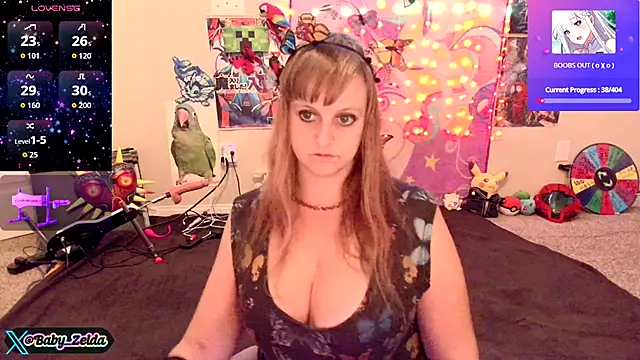 BabyZelda online show from October 2025 10:10:02 AM