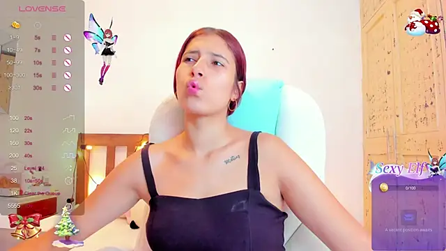 Dalila-1x online show from December 2024 08:34:01 PM